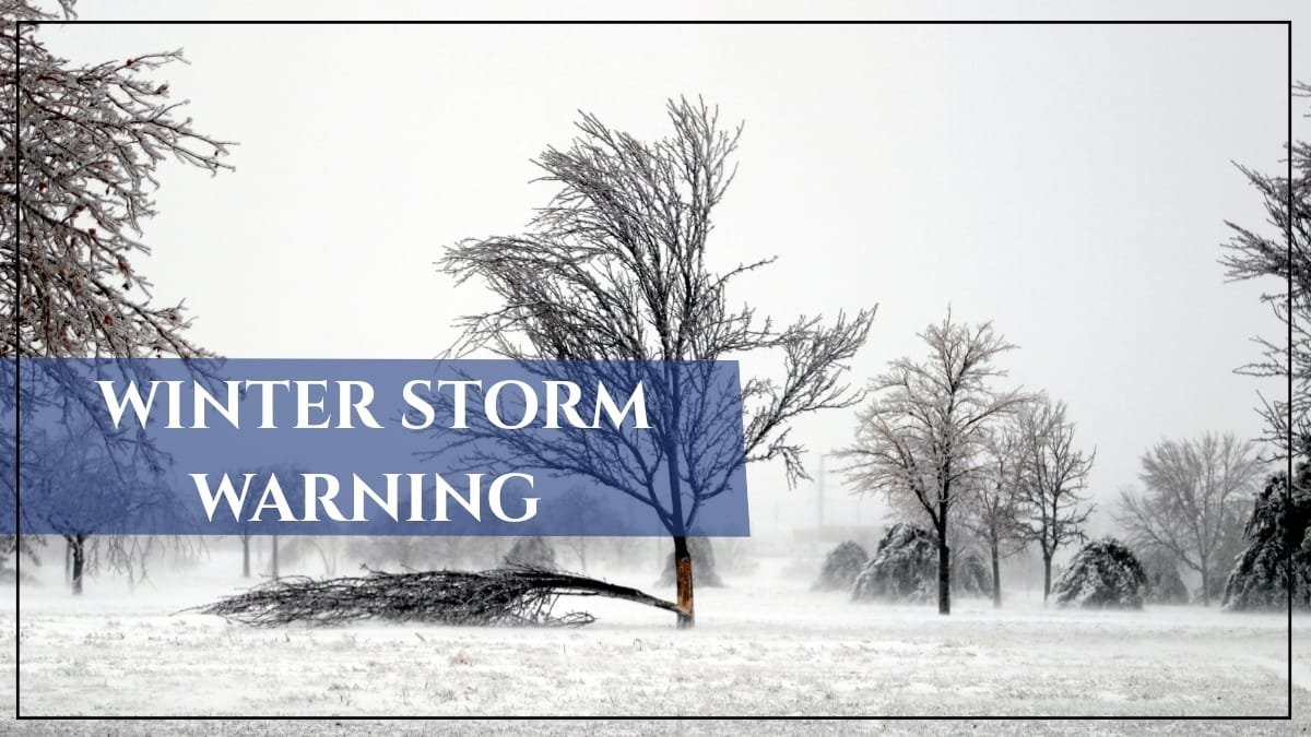 WINTER STORM WARNING