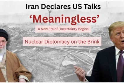 Iran Calls US Talks Meaningless
