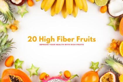 High Fiber Fruits