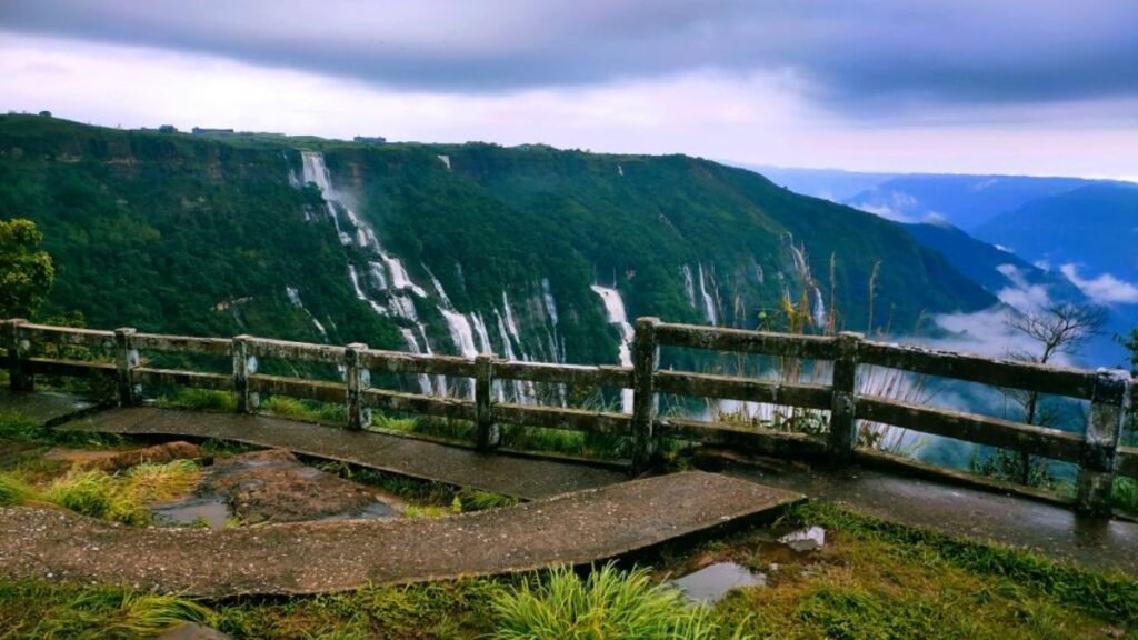 Cherapunji , Meghalaya