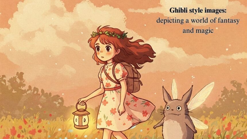 Ghibli style images